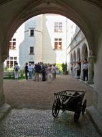 Abendessen auf Schloss Chissay
