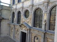 Fassade im Innenhof des Rubenshauses