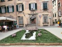 Lucca Monument Giacomo Puccini