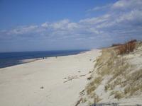 Unendlicher Ostseestrand auf der kurischen Nehrung