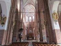 Backsteingotik in St. Petri in Riga