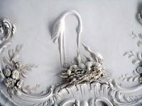 Störche im Ballsaal von Schloss Rundale