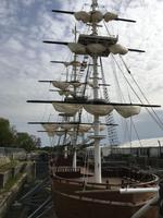 historisches Trockendock des Marine-Arsenals von Rochefort mit 