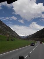 Alpenpanorama auf der Heimreise