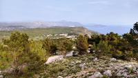 041 Dubrovnik Blick vom Berg Srd nach cornafle und Montenegro