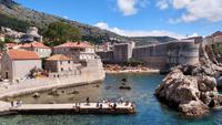079 Dubrovnik, Bastionen am historischen Hafen