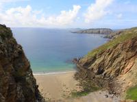 Sark, Küste bei La Coupée