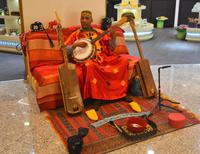 Gnaoua Musik am Flughafen