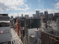 Tokyo - Ginza - Prachtstraße von oben