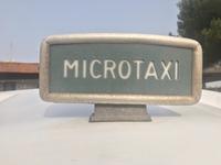 mit dem Microtaxi