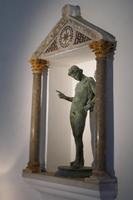 Villa Axel Munthe - hier im Schlafzimmer Skulptur