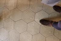 Fussboden in Casa Milá