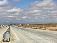 Autobahn von Chiwa nach Buchara 