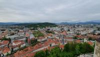 Ljubljana - Panorama - Blick von Ljubljana Burg