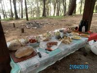 Osterpicknick Monte Sant'Elia