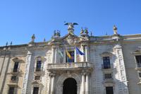 Vor der alten Tabakfabrik