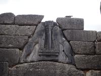 Ausgrabungsstätte in Mykene: Löwentor