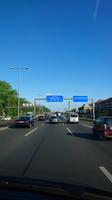 Auf der Fahrt nach Berlin