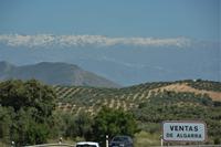 Schnee in der Sierra Nevada