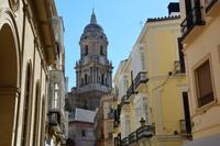 Blick zur Renaissance-Kirche