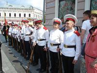 Nishni Nowgorod: Feier 9. Mai