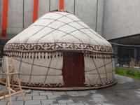 6. Jurte als Ausstellungsstück