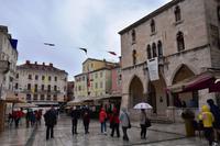 095 Split, Marktplatz mit venezianischem Rathaus