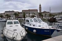 102 Split, Riva mit Altstadt-Silhuette