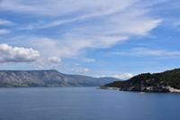 223 Die 91m tiefe Meerenge von Hvar (Hvarski kanal) mit der 778 m hohen Vidova Gora