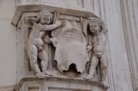 242 Sibenik, Kathedrale des Hl. Jacob, Signatur des Jurj Dalmatinac