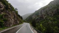 274a Abfahrt vom Pass nach Senj