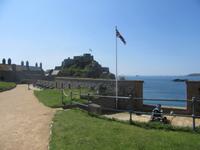 Auf dem Weg zum Elisabeth Castle