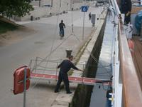  Fertig zum Landgang: