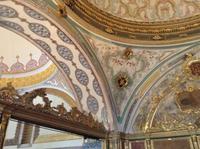 prunkvolle Wanddeko im Topkapi Palast