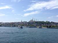 auf unserer Bootstour auf dem Bosporus