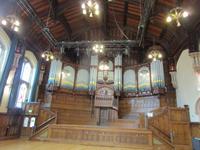 In der Main Hall der Guildhall in Derry