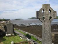 Der River Eske mündet in Donegal ins Meer