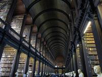 Die historische Bibliothek im Trinity College