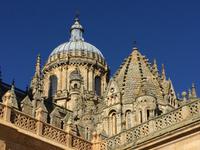Salamanca - alte und neue Kathedrale