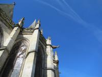 die gargoylen der Kirche Caudebec-en-Caux