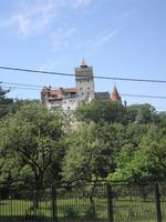 Blick auf die Burg Bran