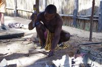 Namushasha Culture Village - beim Schmied