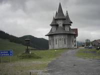 Kirche auf dem Prislop-Pass