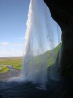 Ein Wasserfall mal von hinten