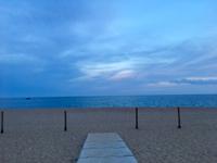 Blick aufs Meer in Malgrat de mar