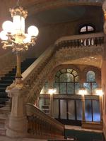 Treppenhaus im Palau de la Mu´sica