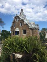 Haus am Eingang im Parc Güell