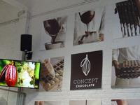 Brüssel, Vorführung  Schokoladenherstellung Chocolaterie Duval