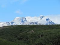 Gletscher im Sonnenschein