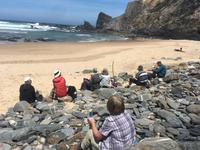 Pause am Strand Praia Amalia